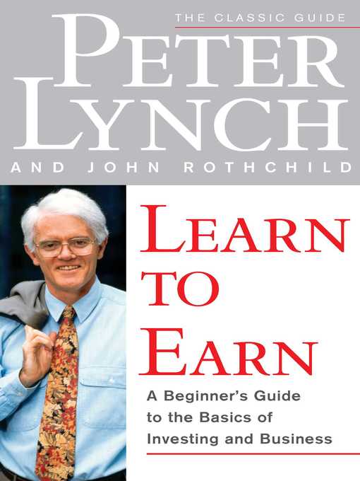 Title details for Learn to Earn by Peter Lynch - Available